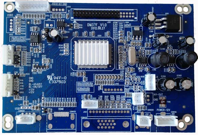 1路YPBPR1路HDMI/DVI2路USB-JX37F工業(yè)驅動板--液晶驅動